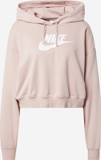 Nike Sportswear Sweatshirt in puder / weiß, Produktansicht