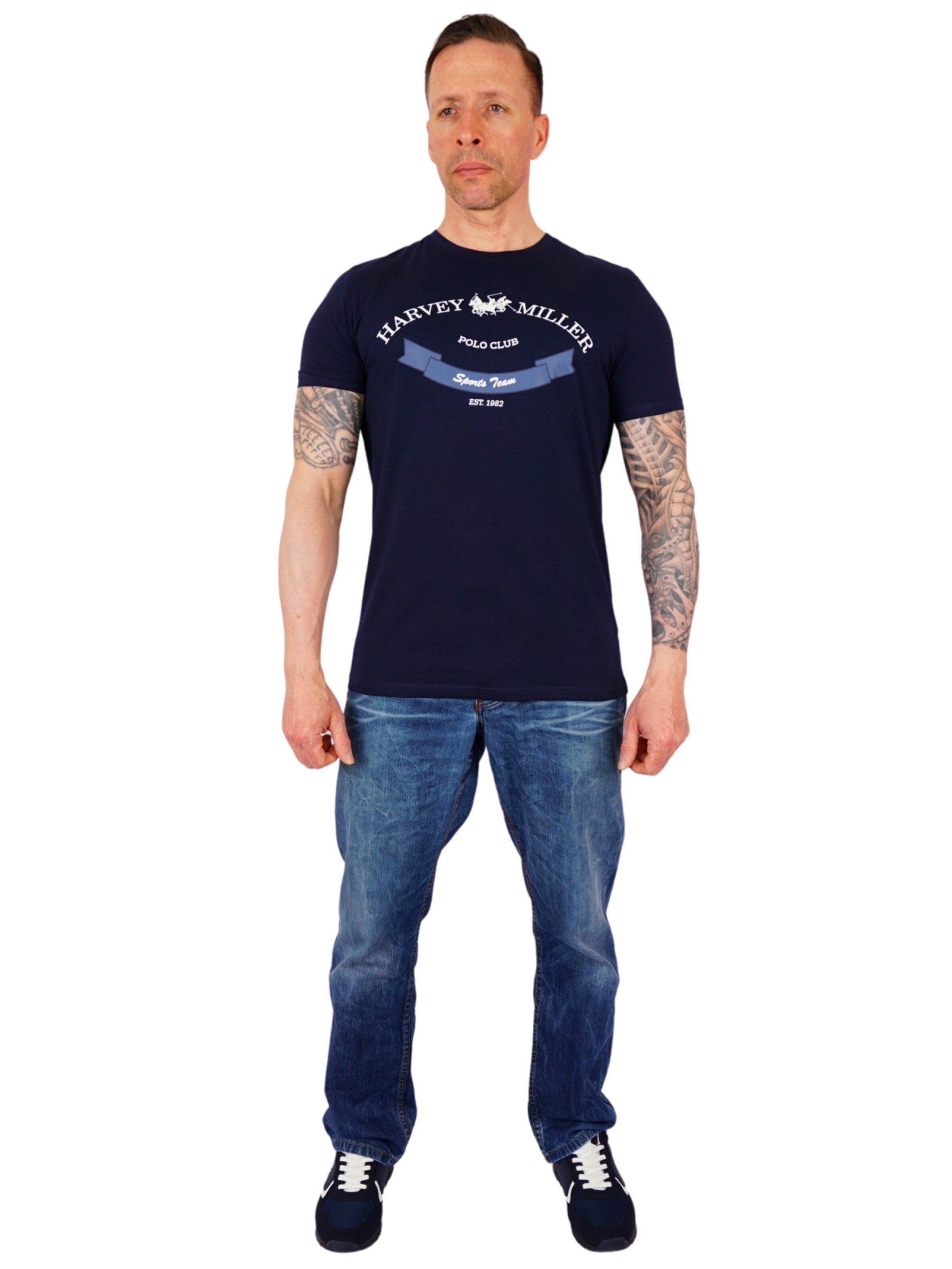 HARVEY MILLER Bluser & t-shirts i blå