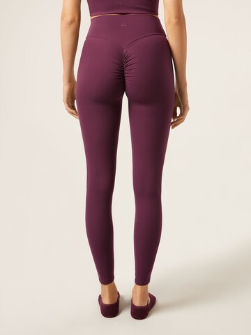 CALZEDONIA Regular Leggings in Red