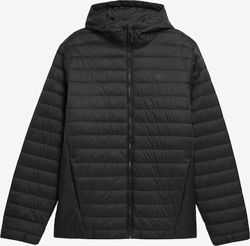 4F Winter Jacket in Black: front