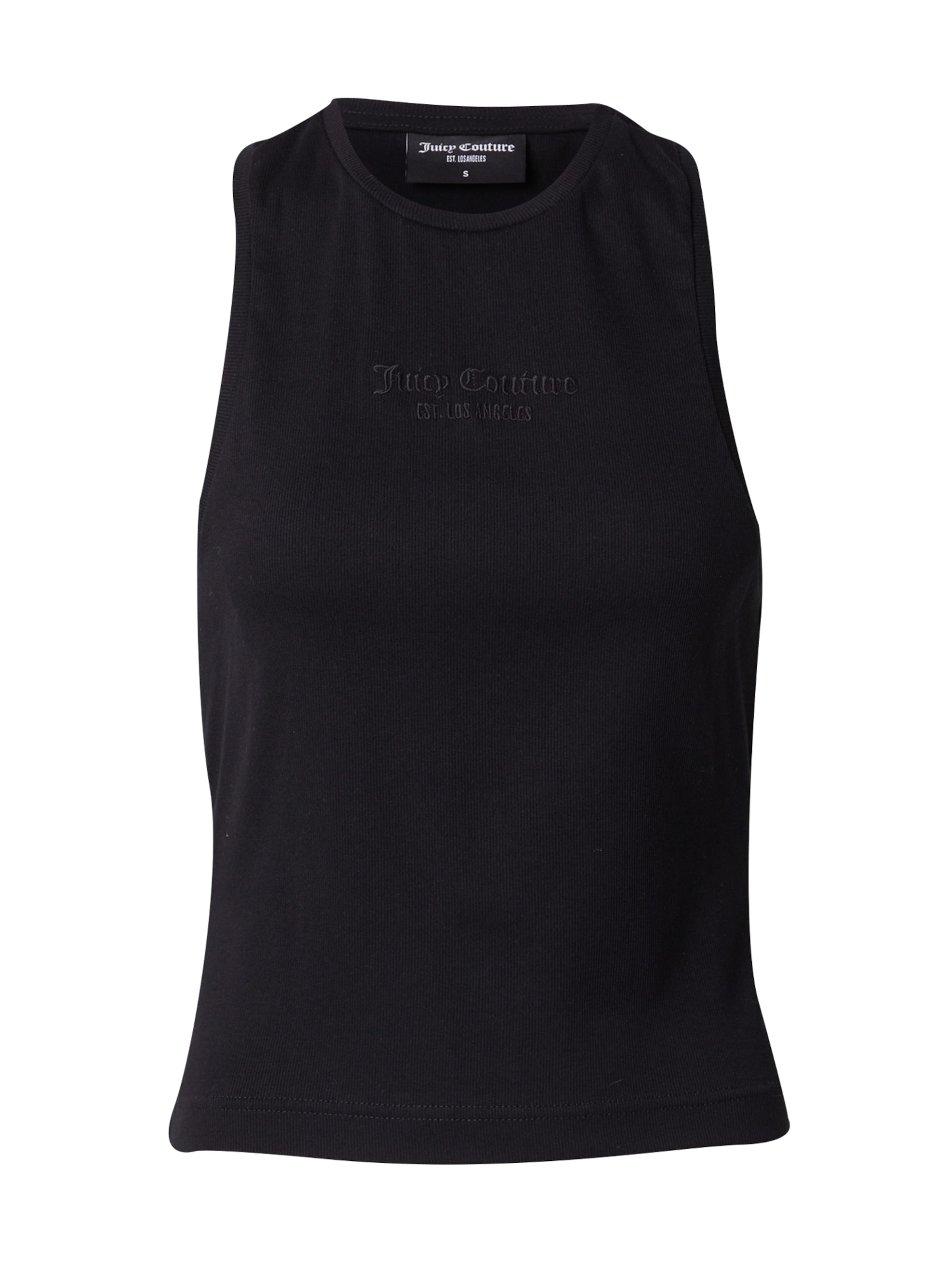 Juicy Couture Top 'BECKHAM' en negro, Vista del producto