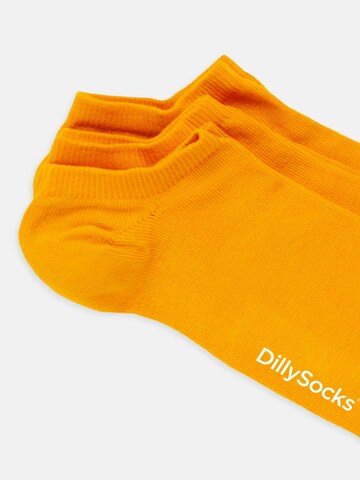 Chaussure basse DillySocks en jaune