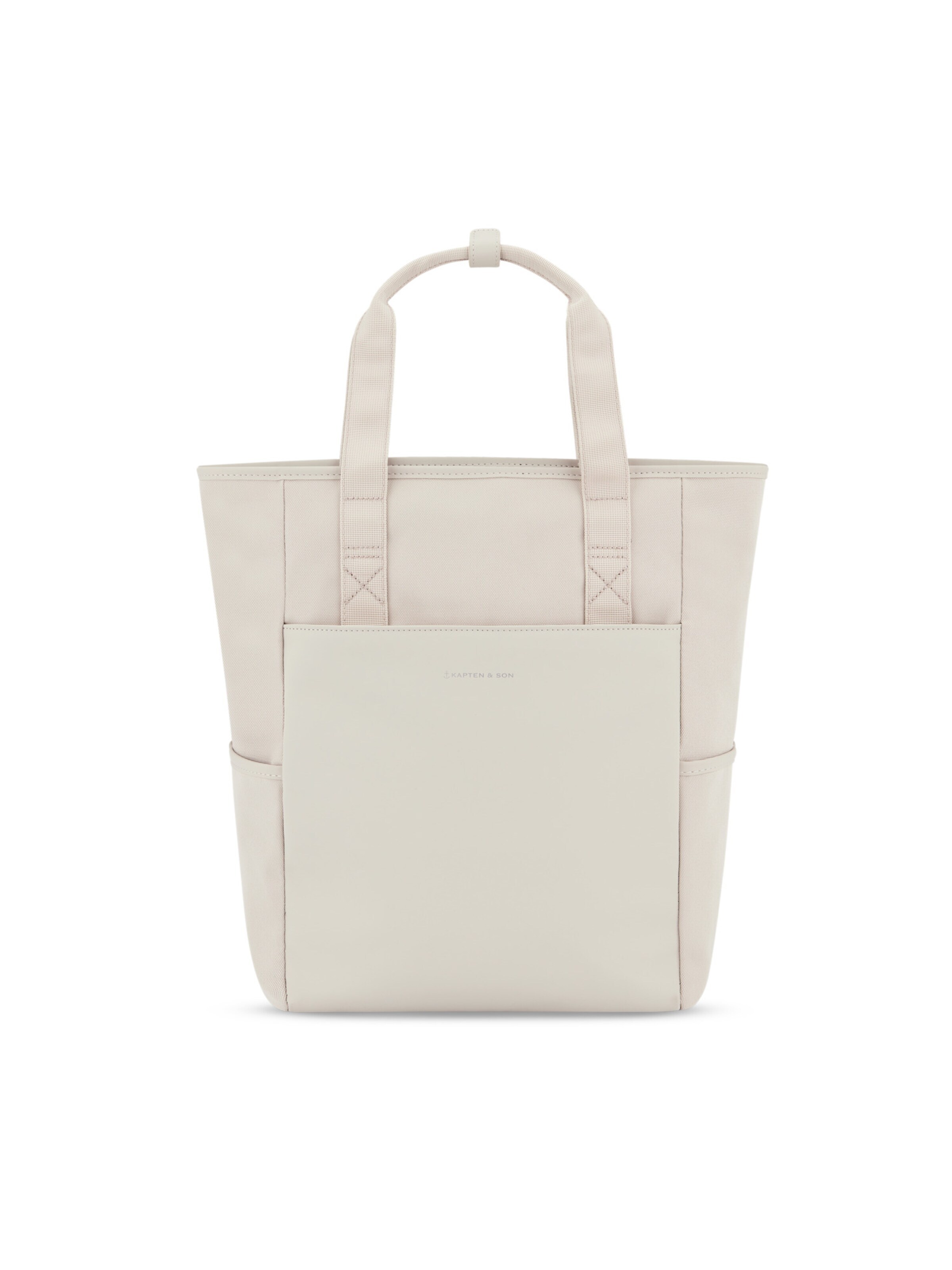 Kapten & Son Rucksack 'Lindby' in Beige: Vorderseite