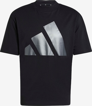 ADIDAS SPORTSWEAR Funktsionaalne särk 'ESS', värv must: eest vaates