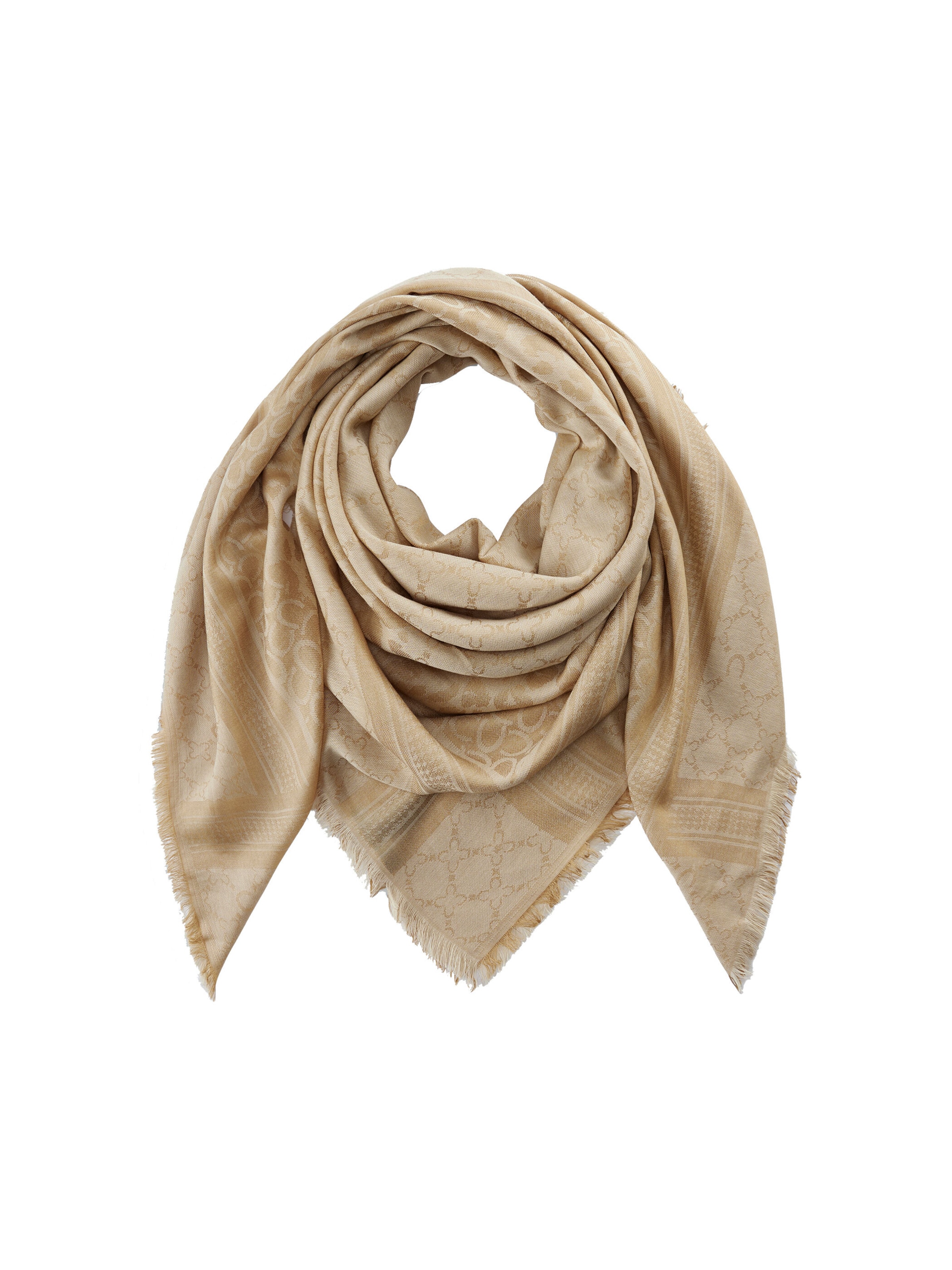 CODELLO Tuch in Beige: Vorderseite