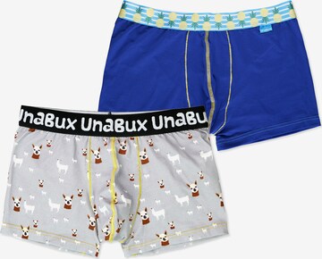 UNABUX Boxershorts ' RUPERT ' in Blau: predná strana