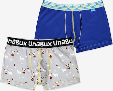 UNABUX Boxershorts ' RUPERT ' in Blau: predná strana