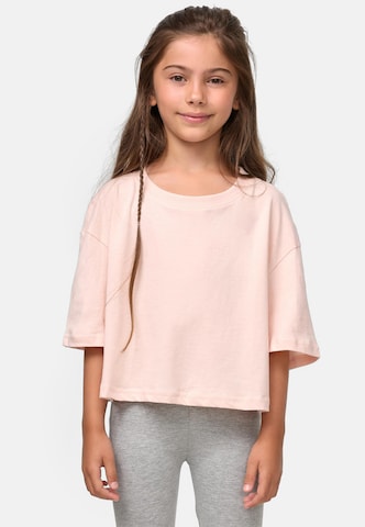 Urban Classics Shirt in Roze: voorkant