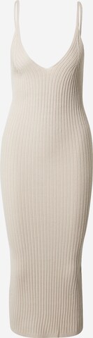 minimum Strickkleid 'STRAPPY' in Beige: predná strana