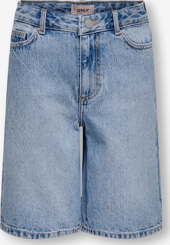 ONLY GIRLS Wide Leg Shorts 'KOGSONNY' in Blau: Vorderseite
