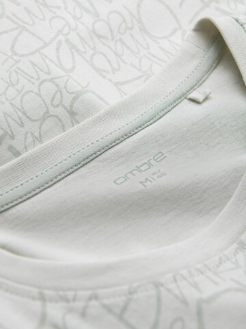Ombre Shirt in Wit