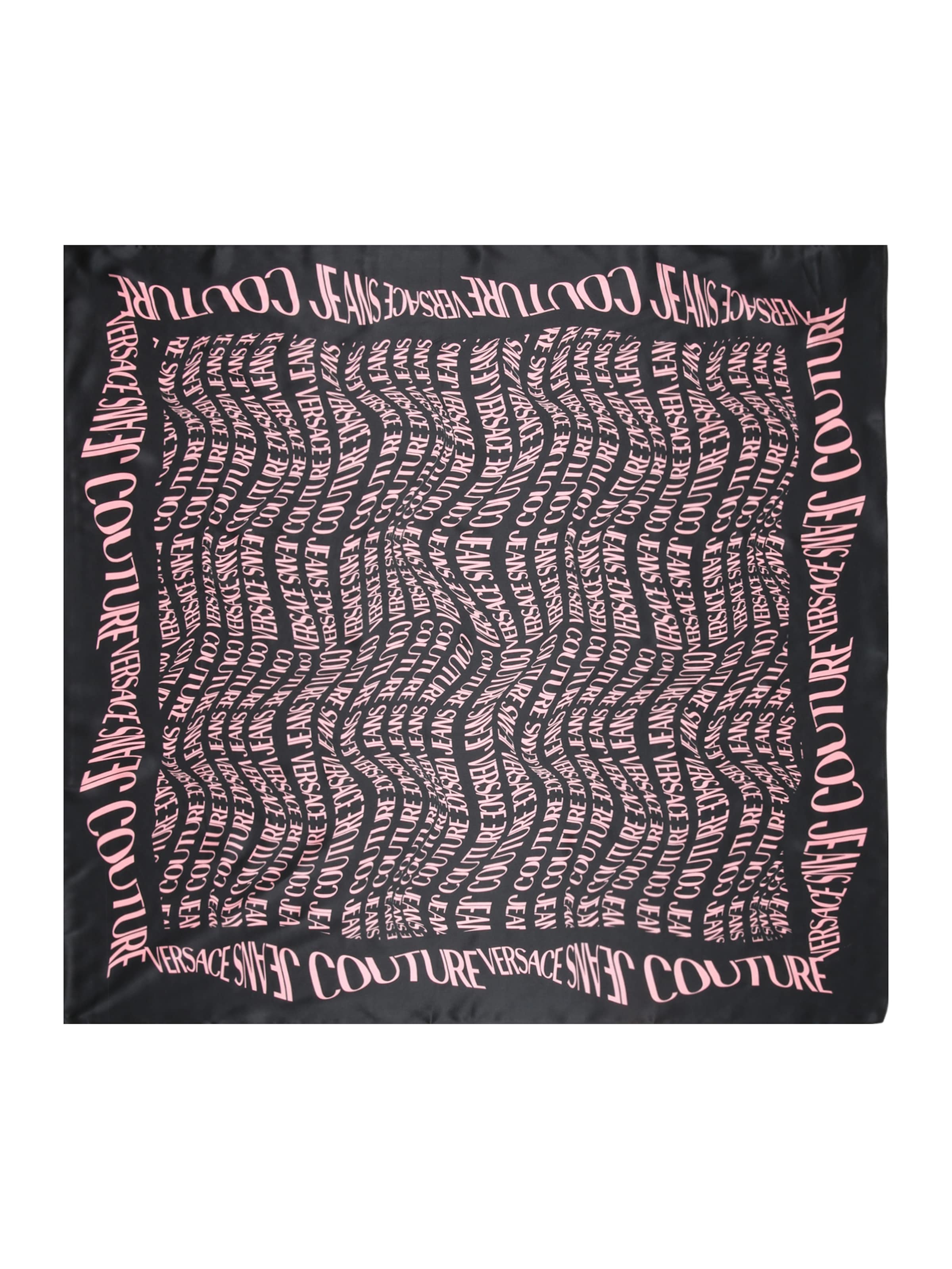 Foulard Versace Jeans Couture en noir : devant