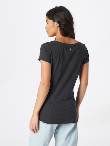Ragwear T-Shirt 'FLORAH' in Grau
