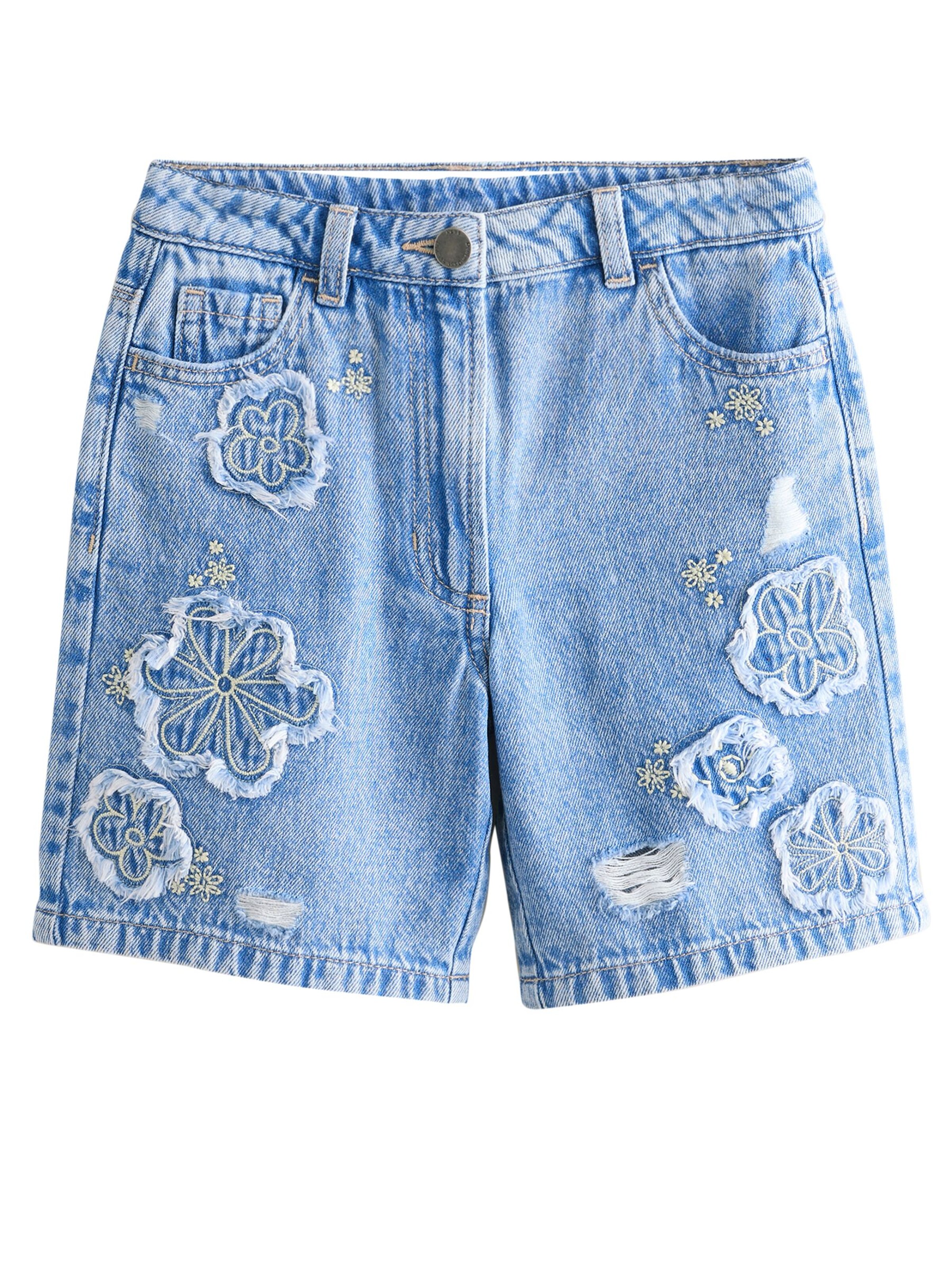 Next Regularen Hlače | modra barva: sprednja stran