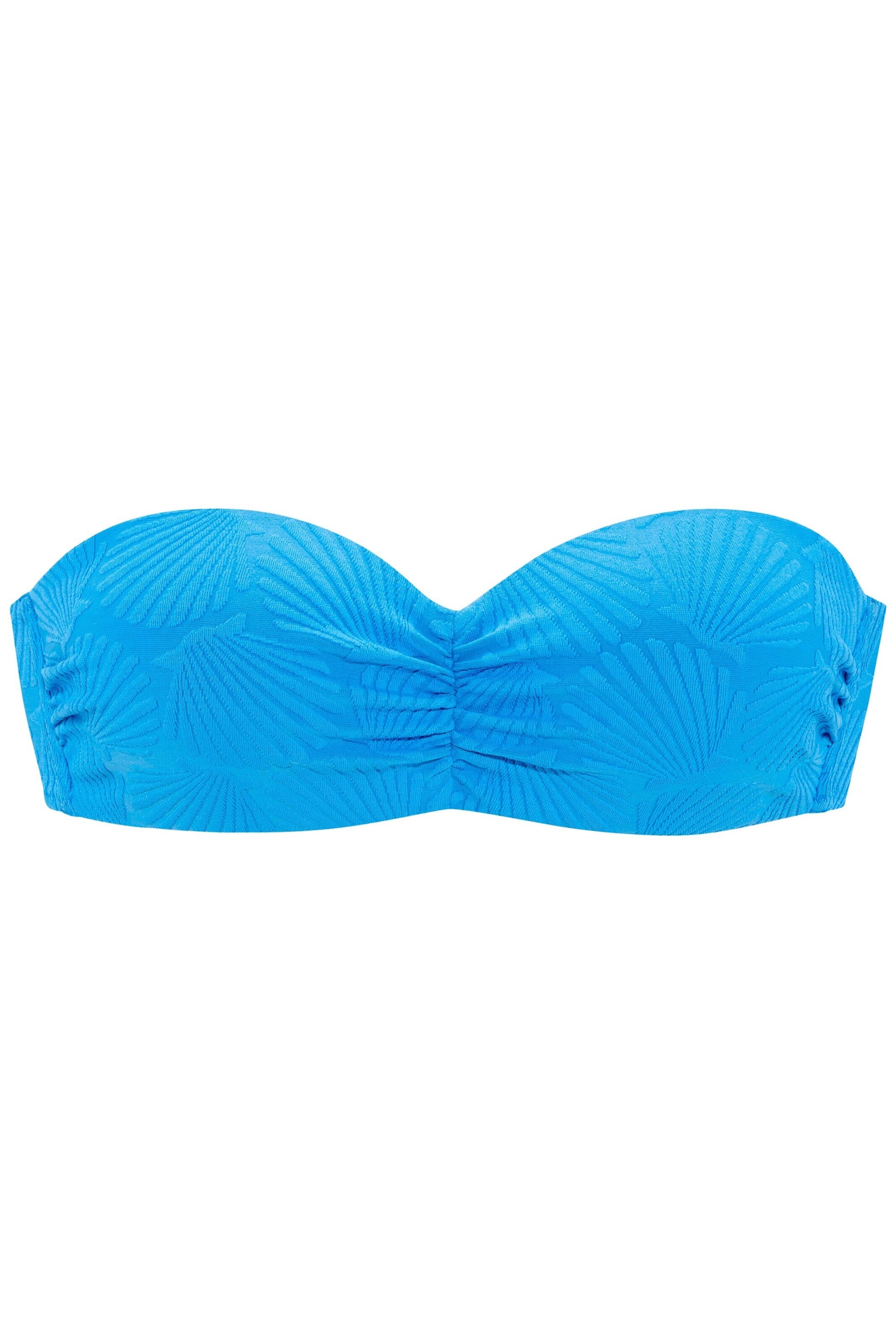 s.Oliver Bandeau Bikini zgornji del | modra barva