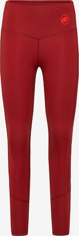 MAMMUT Workout Pants 'Massone' in Red: front