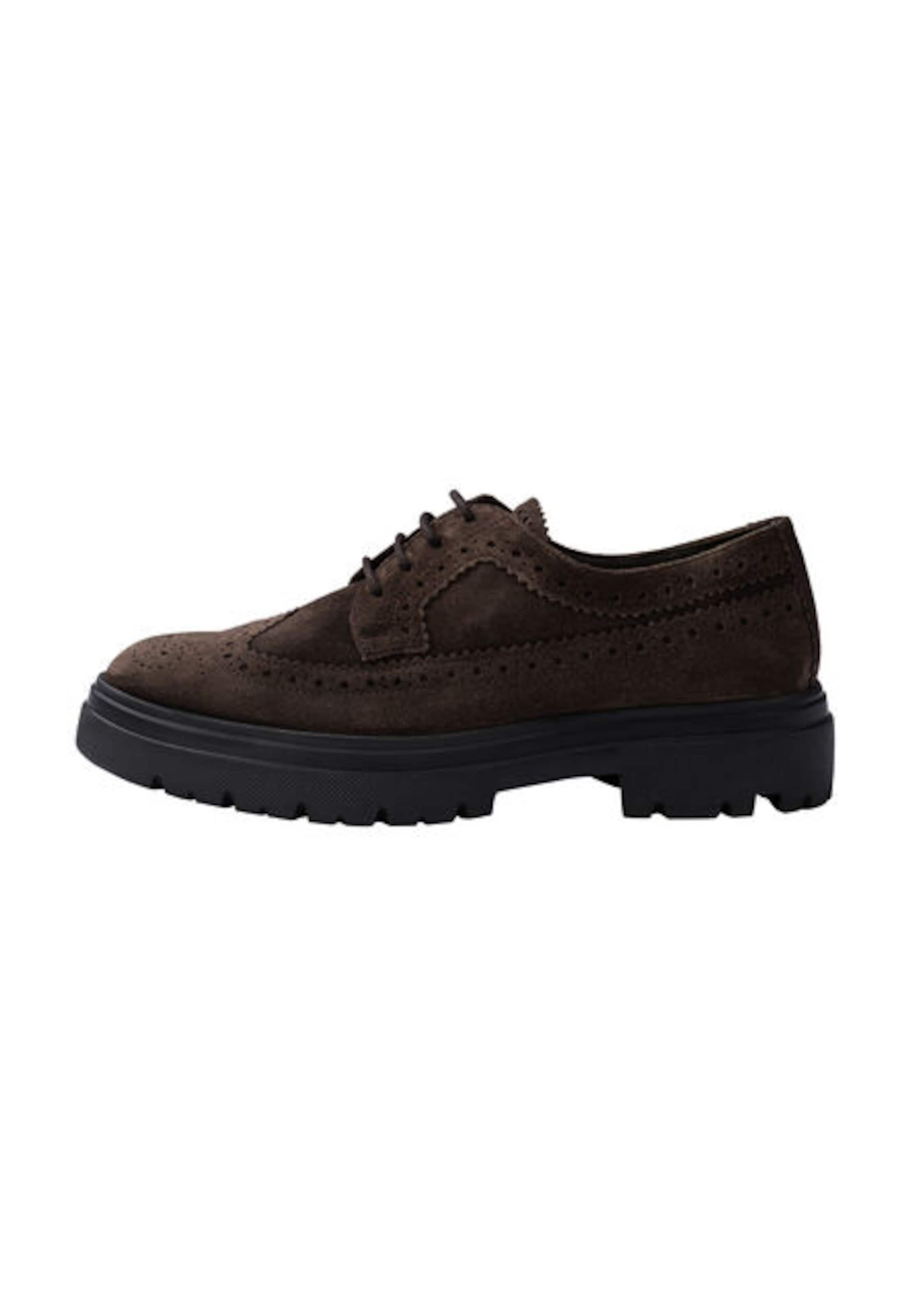 Chaussure à lacets LLOYD en marron : devant