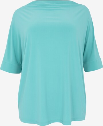 Yoek Shirt in Blauw: voorkant