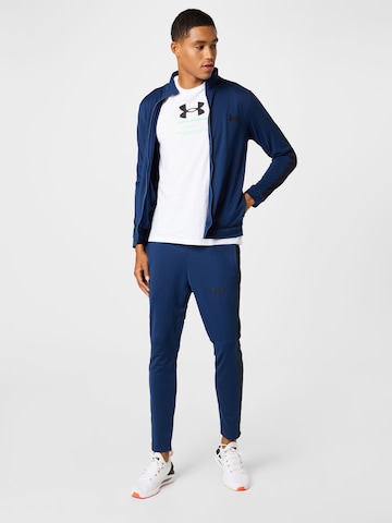 UNDER ARMOUR Regular Tracksuit 'Emea' in Blue