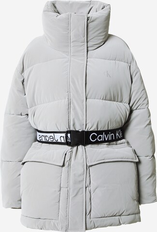 Calvin Klein Jeans Jacke in Grau: predná strana