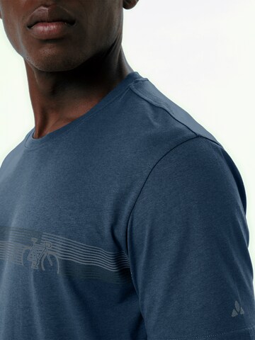 VAUDE Funktionsshirt  'Cyclist  V' in Blau