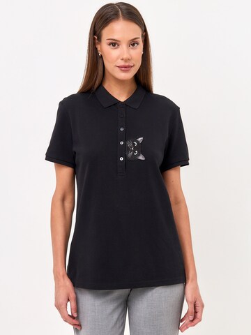 CAT by Maniita Lacitta Shirt in Zwart: voorkant