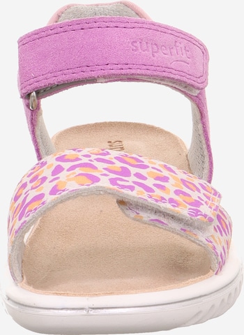 SUPERFIT Sandal 'SPARKLE' i lila