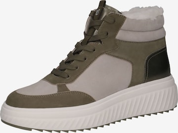 CAPRICE Stiefelette in Grün: Vorderseite