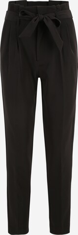 Only Tall Slim fit Pleat-Front Pants 'SURI ELLY' in Black: front