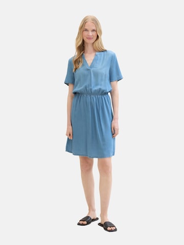 TOM TAILOR Kleid in Blau