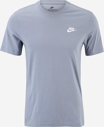 Nike Sportswear Tričko 'Club' – modrá: přední strana