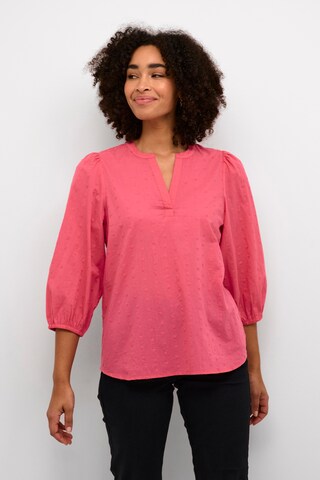 Kaffe Blouse in Pink: front