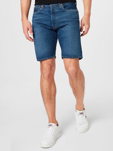 Regular Jean '501 Original Short' LEVI'S ® en bleu : devant