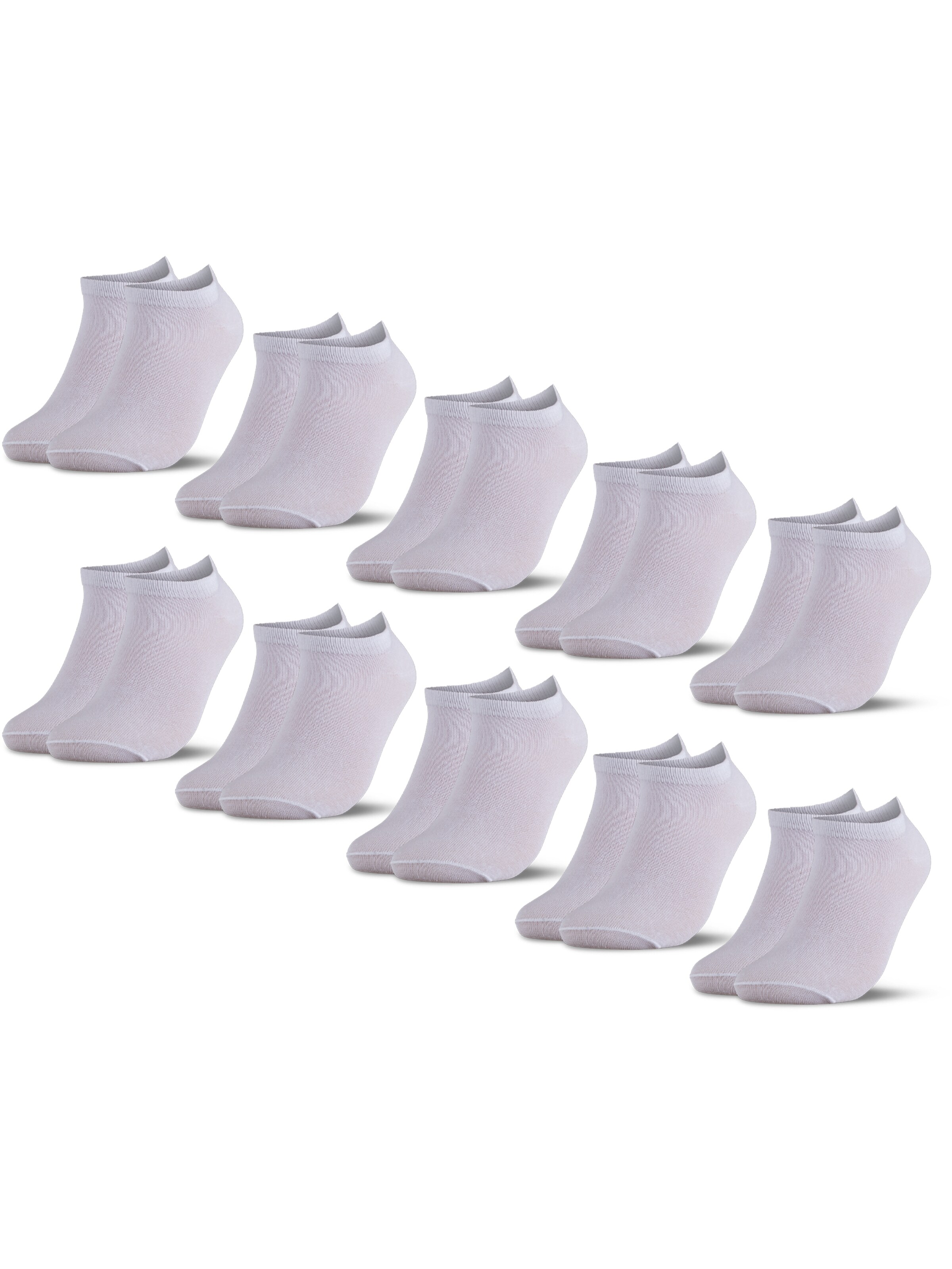 Occulto Socks 'Mikl' in White: front