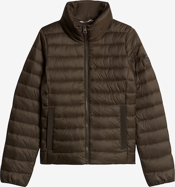 Veste mi-saison Marc O'Polo en marron : devant