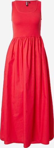 PIECES Mekko 'PCDulla' värissä punainen: etupuoli