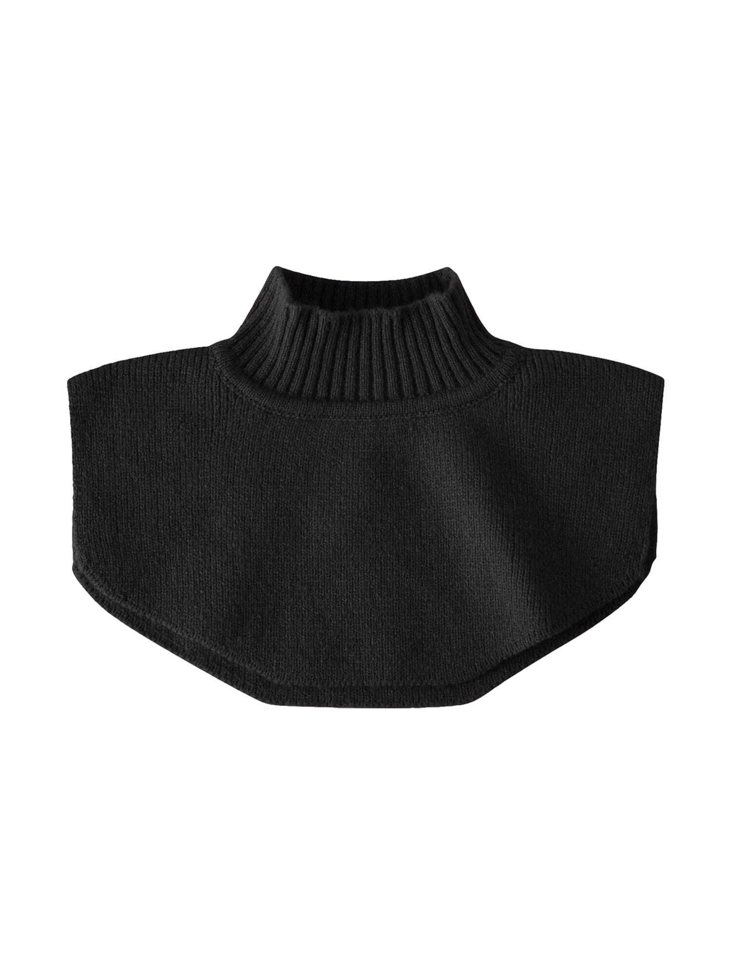 Écharpe BabyMocs en noir : devant