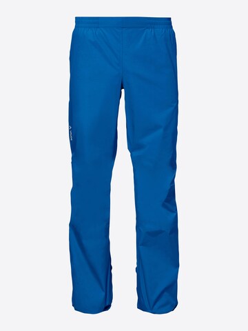 VAUDE Regular Sports trousers 'Drop II' in Blue: front