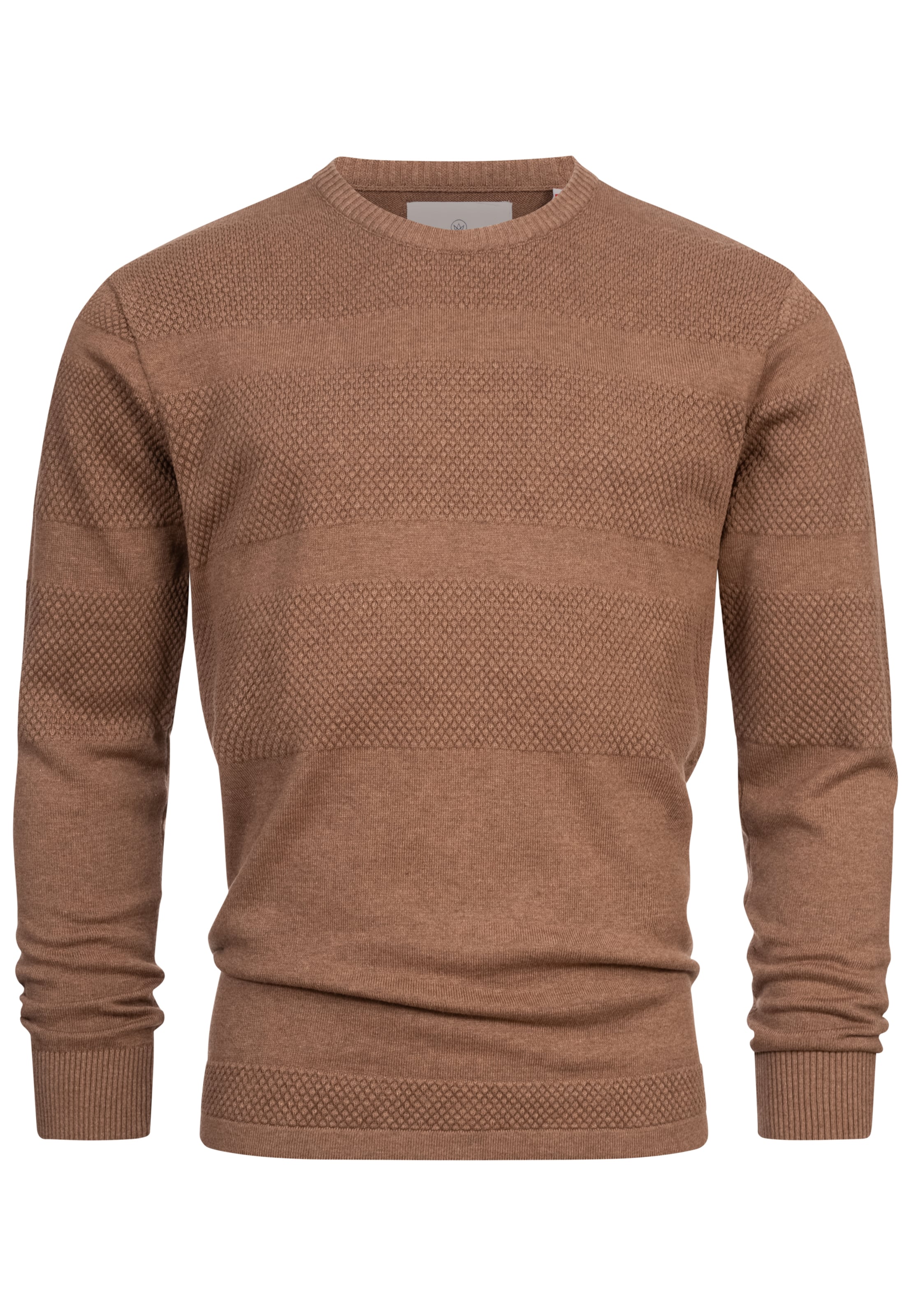 Kronstadt Trui 'Hannes' in Bruin: voorkant