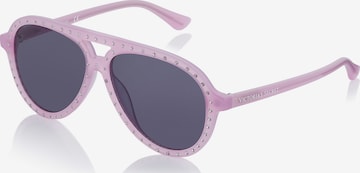Lunettes de soleil Victoria's Secret en rose : devant
