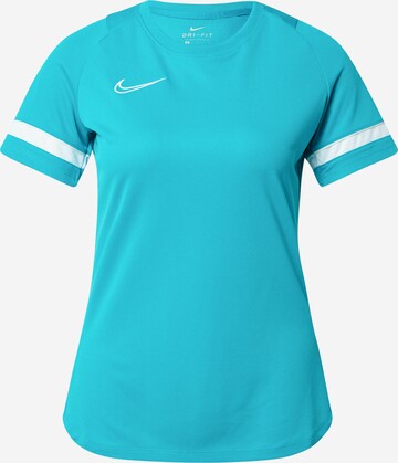 NIKE Funktionsbluse 'Academy 21' i blå: forside