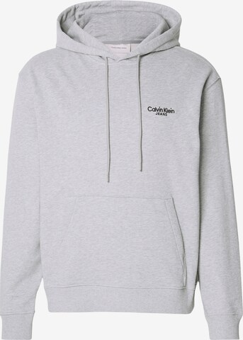 Calvin Klein Jeans Свитшот в Серый: спереди