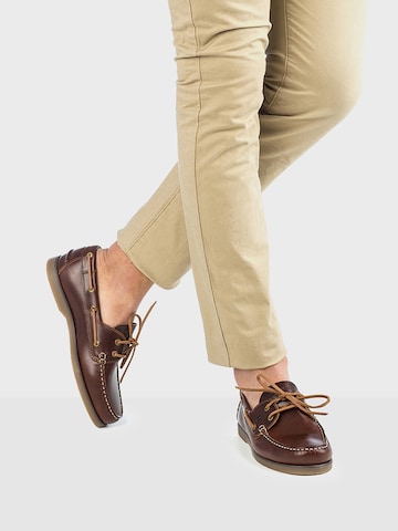 Martinelli Mokassin 'HANS' i brun: forside