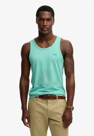 Superdry & Co Shirt 'Essential' in Green: front