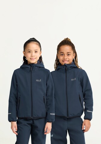JACK WOLFSKIN Outdoor jacket in Blue: front