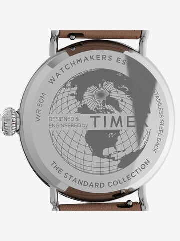 TIMEX Analog Watch 'Standard Essential' in Brown
