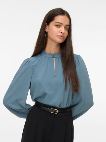 VERO MODA Bluse 'ANI' in Blau: Vorderseite