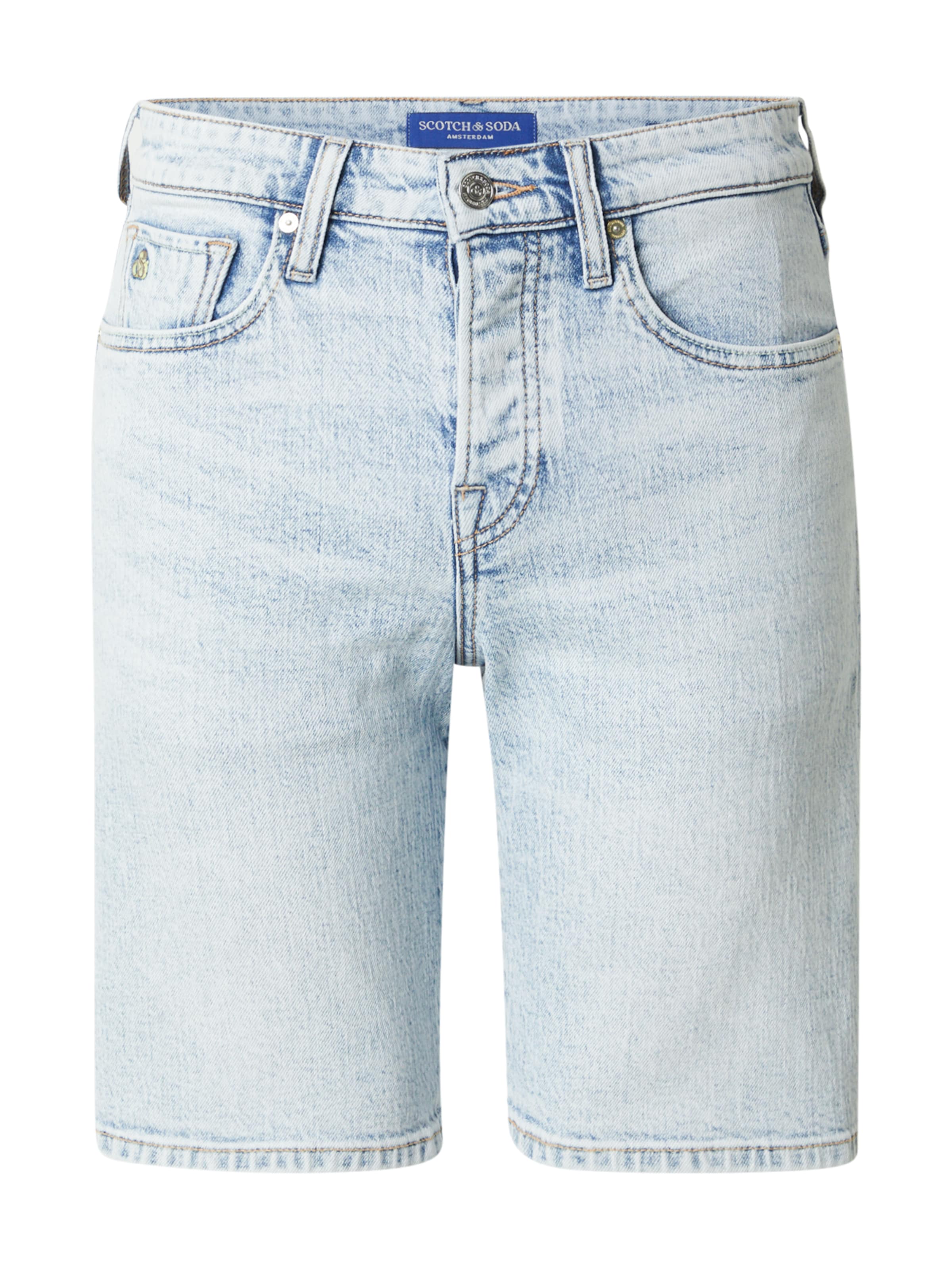 SCOTCH & SODA - Slimfit Calças de ganga 'Ralston' em azul: frente