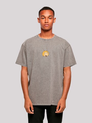 T-Shirt 'Die Biene Maja ' F4NT4STIC en gris : devant