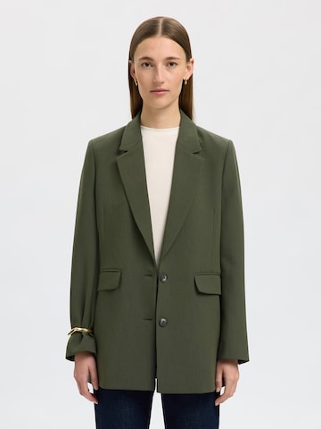 SELECTED FEMME - Blazer 'SLFRITA' en verde: frente